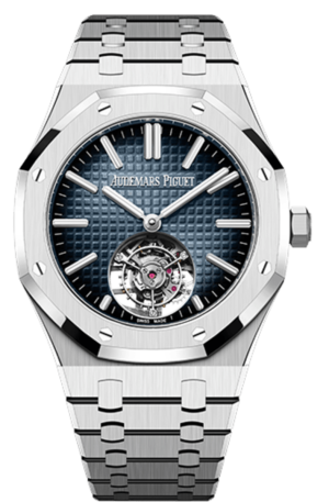 Royal Oak Selfwinding Flying Tourbillon Smoked Blue Dial Stainless Steel Men's Watch 26730ST.OO.1320ST.02