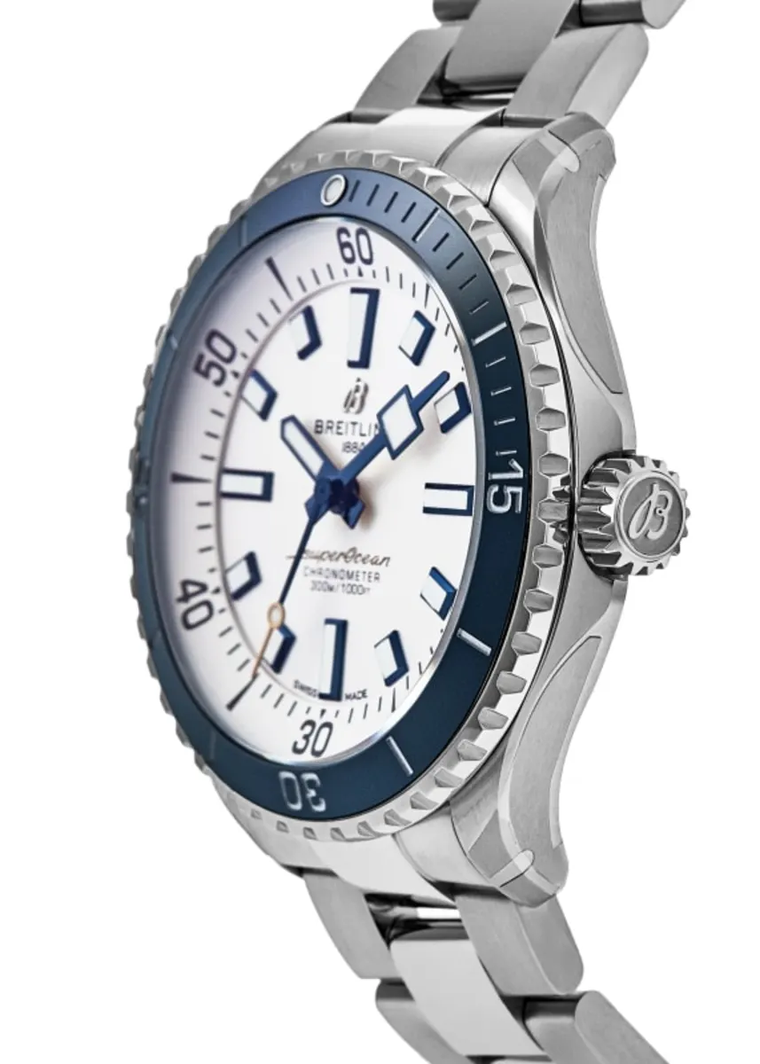 Superocean Automatic 42 Silver Dial Steel Men's Watch A17375E71G1A1 - Image 3