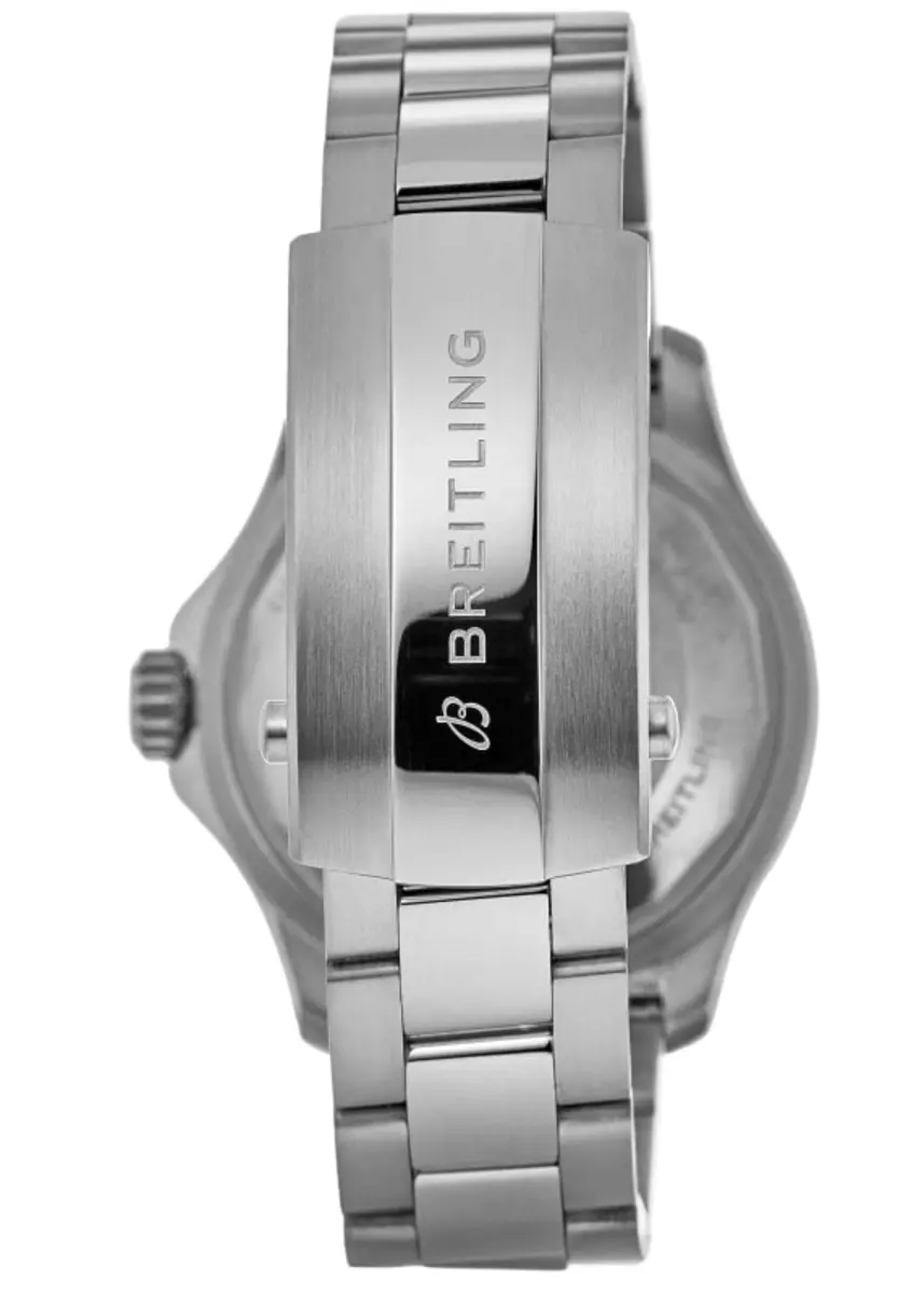 Superocean Automatic 36 Orange Dial Steel Women's Watch A17377211O1A1 - Image 4