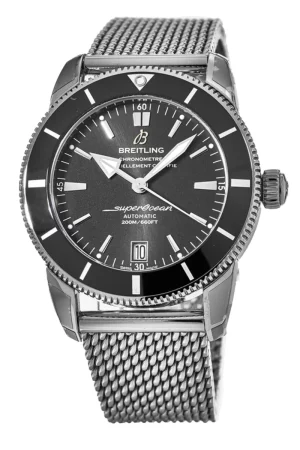 Superocean Heritage Automatic 42 Black Ceramic Stainless Steel Men's Watch AB2010121B1A1