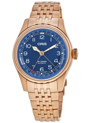 Big Crown Bronze Pointer Date Automatic Blue Dial Bronze Men's Watch 01 754 7741 3165-07 8 20 01