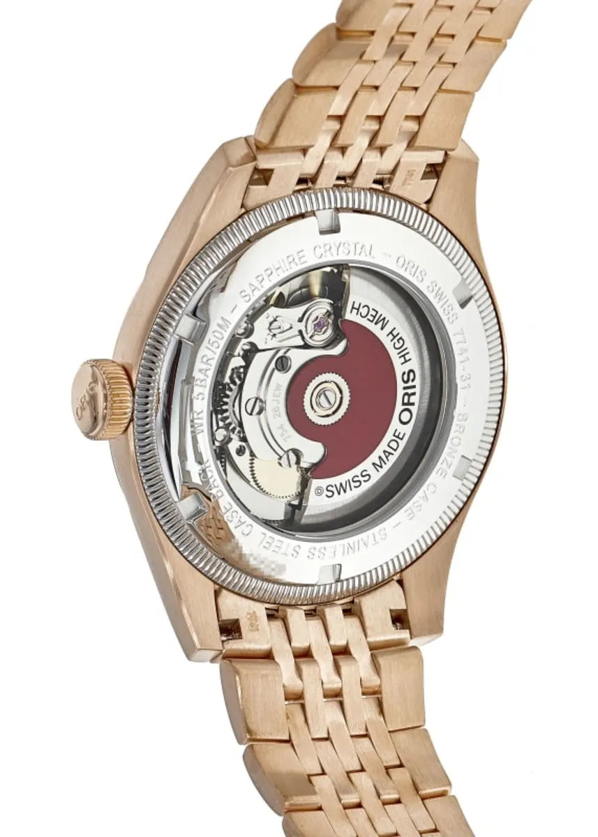 Big Crown Bronze Pointer Date Automatic Red Dial Men's Watch 01 754 7741 3168-07 8 20 01 - Image 2