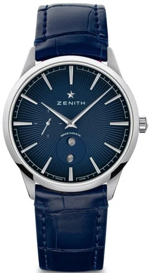 Elite Lady Moonphase Romeo Y Julieta Limited Edition Blue Dial Blue Leather Strap Women's Watch 03.3101.692/02.C922