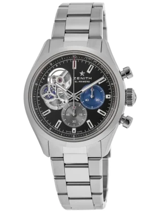 Chronomaster Open Automatic Chronograph Black Dial Steel Men's Watch 03.3300.3604/21.M3300
