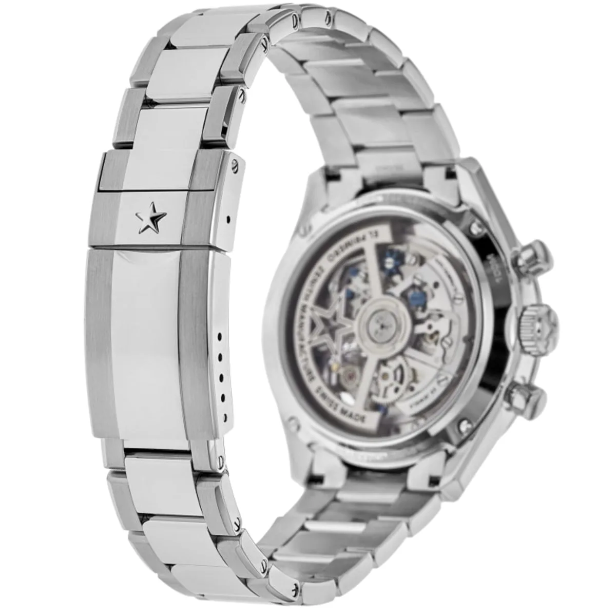 Chronomaster Open Automatic Chronograph Black Dial Steel Men's Watch 03.3300.3604/21.M3300 - Image 4
