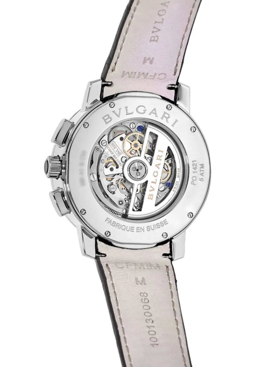 BLVGARI BVLGARI Black Chronograph Automatic Men's Watch 102043 - Image 3