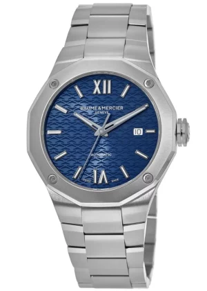 Riviera Automatic Blue Dial Steel Men's Watch 10620