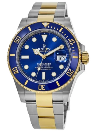Submariner Date 41mm Blue Dial Gold & Steel Bracelet Men's Watch 126613LB