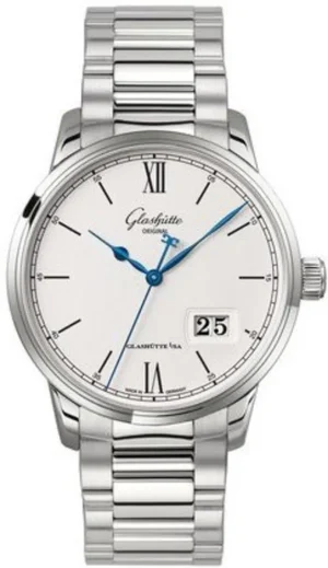 Senator Excellence Panorama Date Silver Dial Stainless Steel Men's Watch 1-36-03-01-02-70