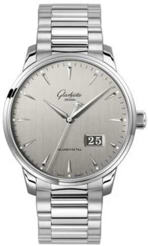 Senator Excellence Panorama Date Silver Dial Stainless Steel Men's Watch 1-36-03-03-02-70