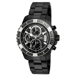 Pro Diver Quartz Stainless Steel Black Strap Men's Watch 22417
