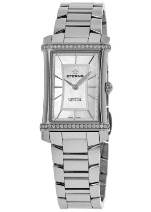 Contessa Silver Dial Diamond Bezel Steel Women's Watch 2410.48.66.0264