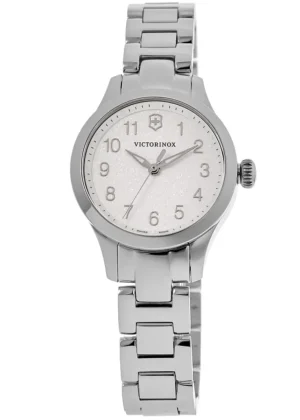 Alliance XS Quartz Pearl White Dial Steel Women's Watch 241840