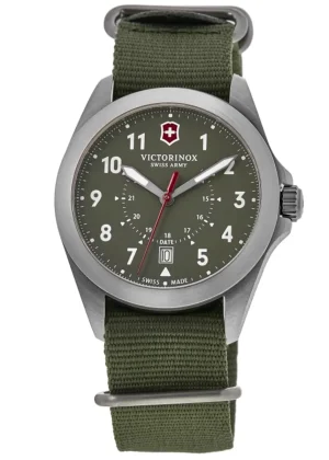 Heritage Quartz Green Dial Nylon Strap Men's Watch 241966