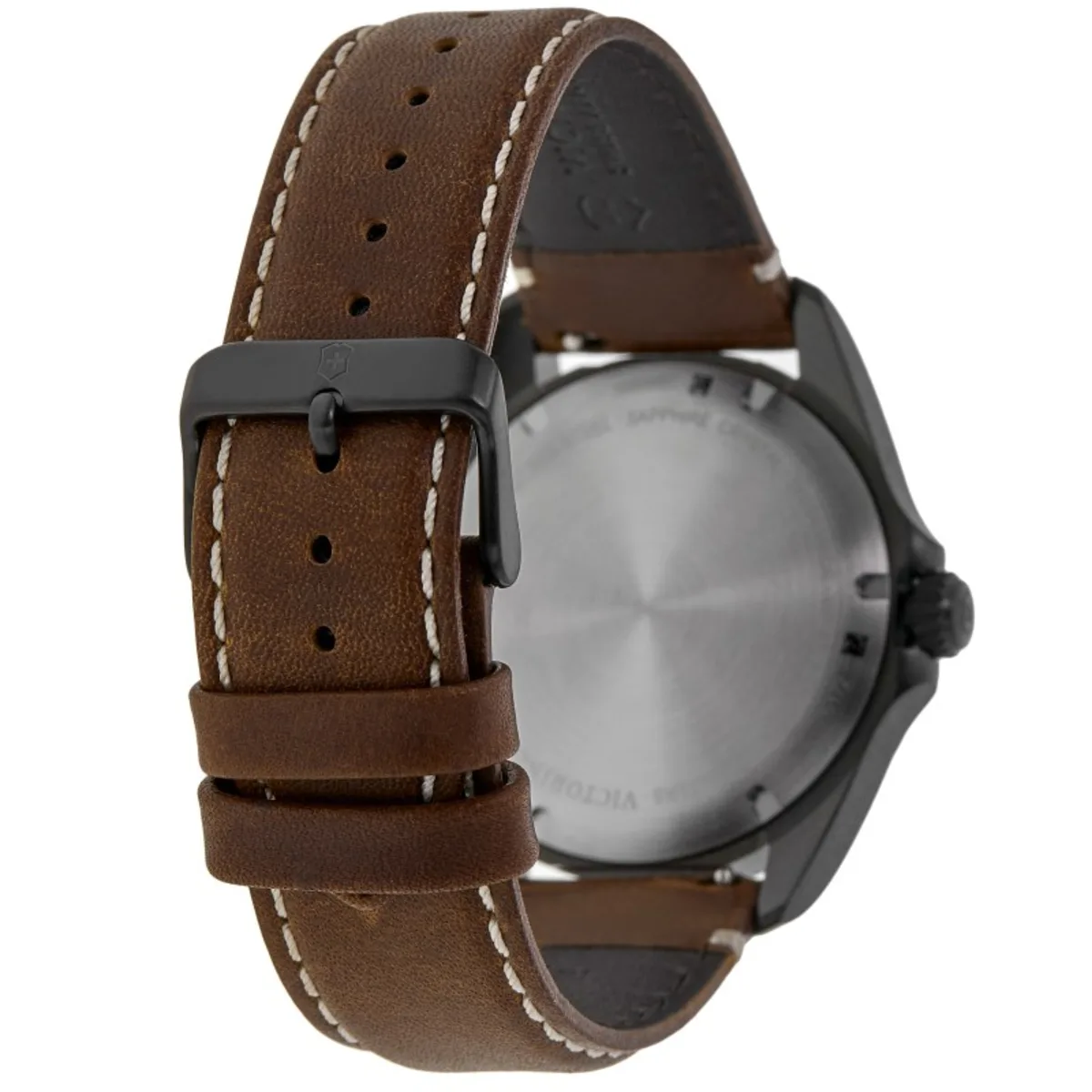 Heritage White Dial Brown Leather Strap Men's Watch 241969 - Image 4