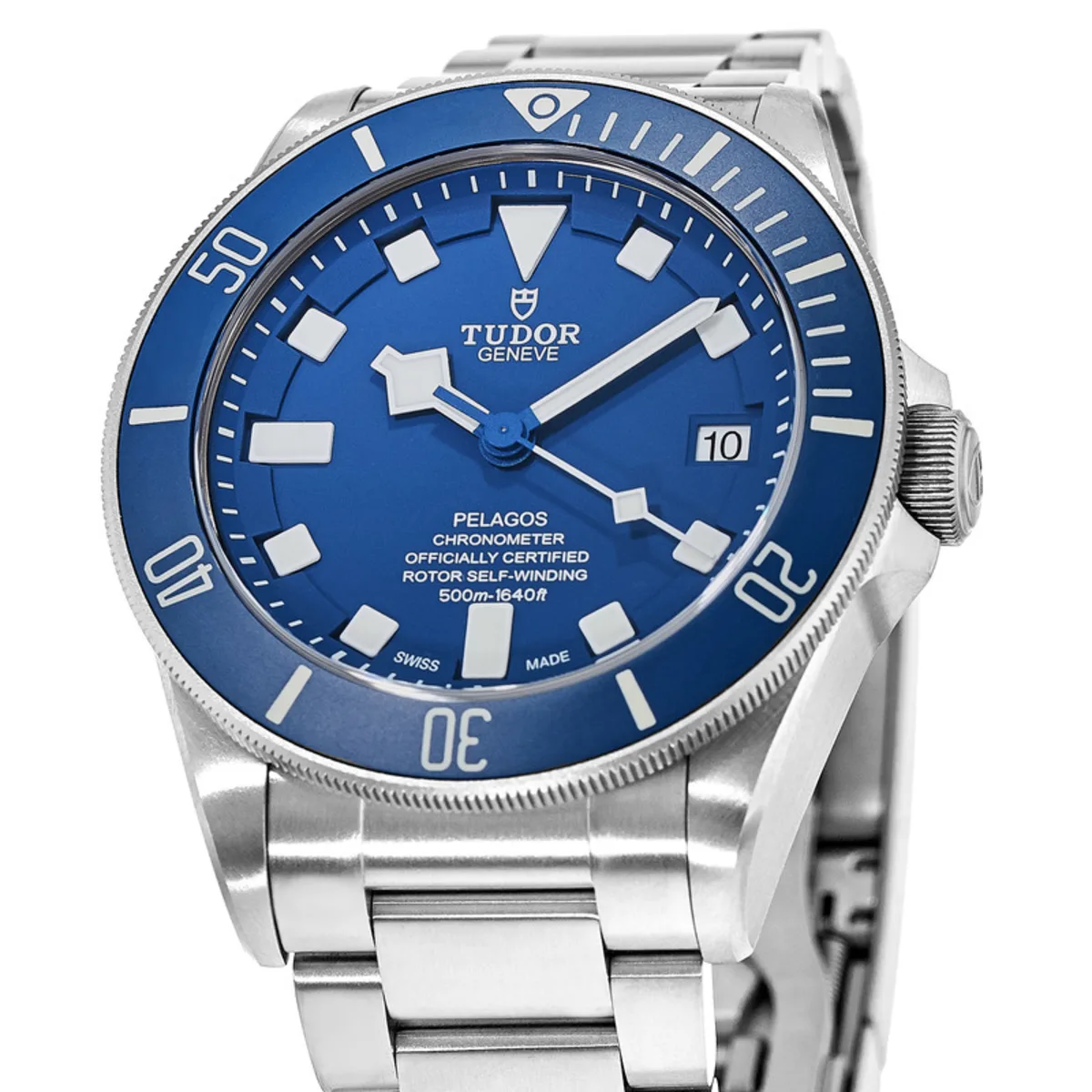 Pelagos Blue Dial Automatic Titanium Men's Watch 25600TB - Image 2