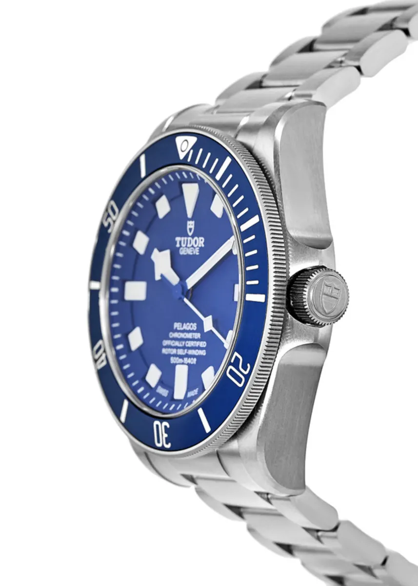 Pelagos Blue Dial Automatic Titanium Men's Watch 25600TB - Image 3