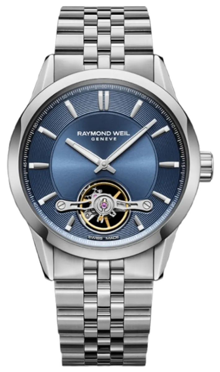 Freelancer Automatic Blue Dial Steel Men's Watch 2781-ST-50051
