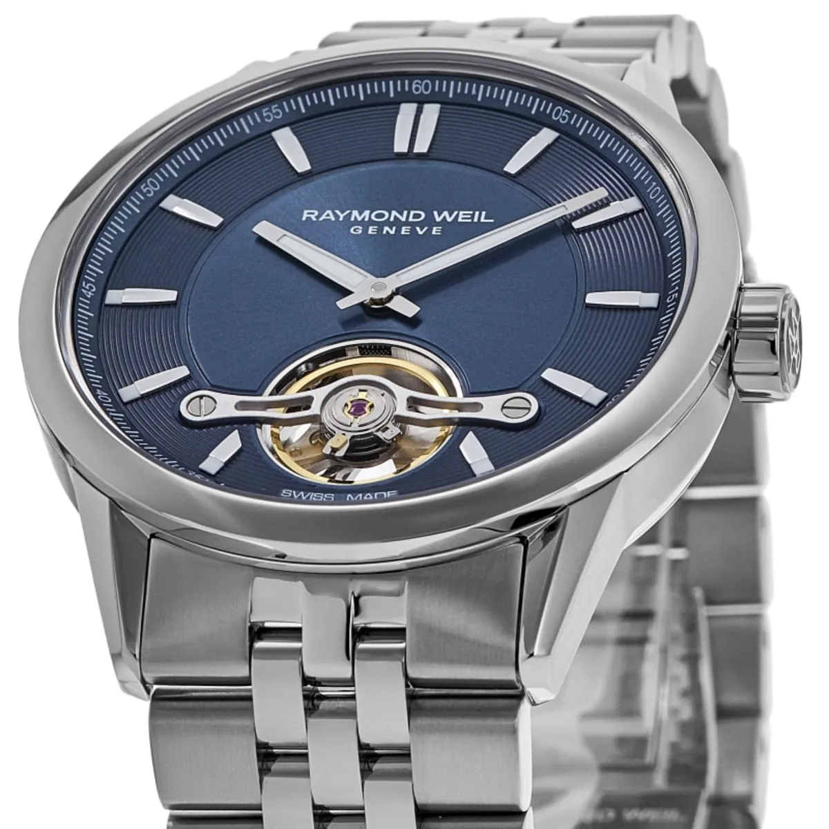 Freelancer Automatic Blue Dial Steel Men's Watch 2781-ST-50051 - Image 4