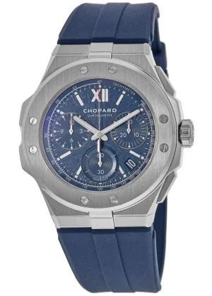 Alpine Eagle Blue Dial Rubber Strap Men's Watch 298609-3003