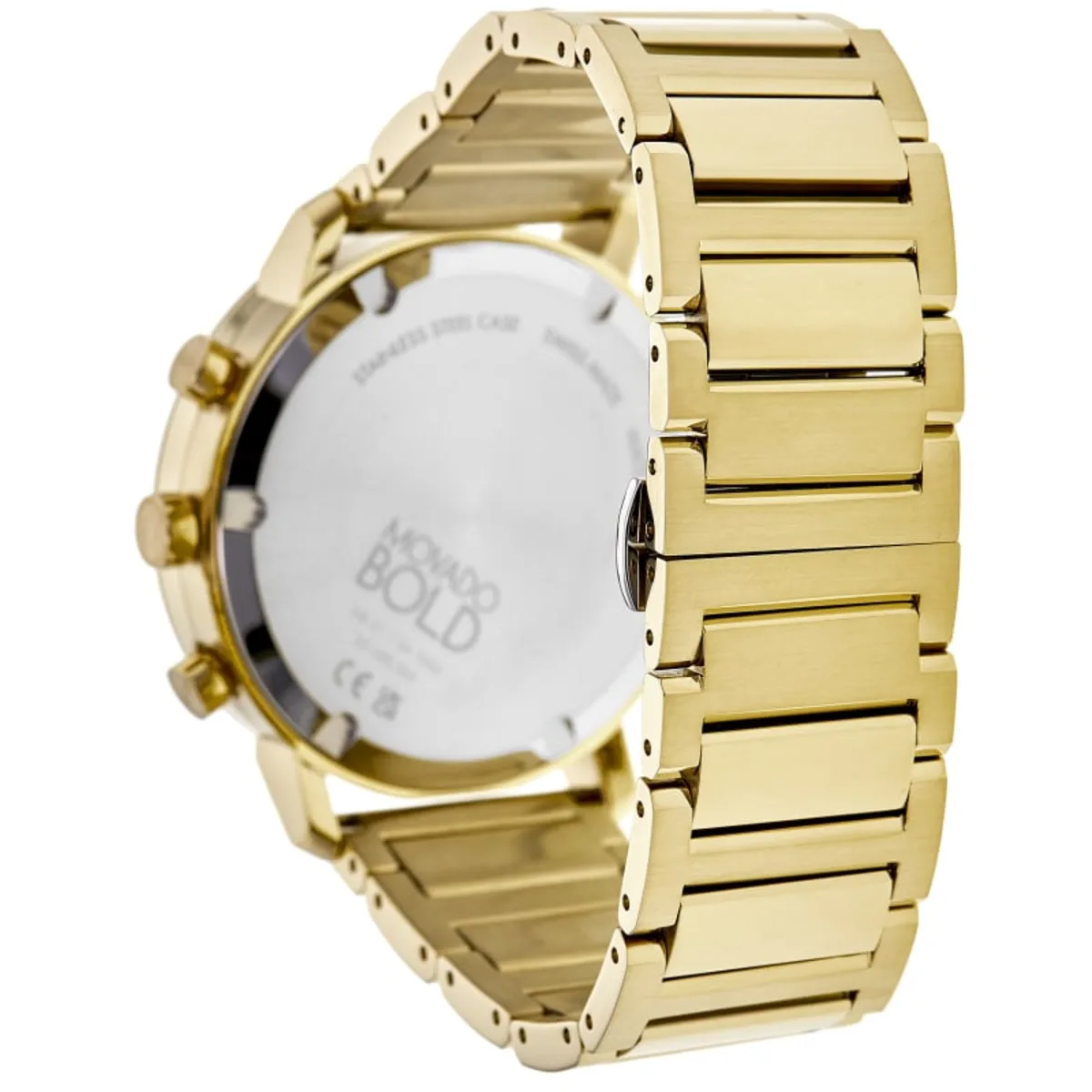 Bold Evolution Quartz Chronograph Champagne Dial Yellow Gold Tone Steel Men's Watch 3600811 - Image 4