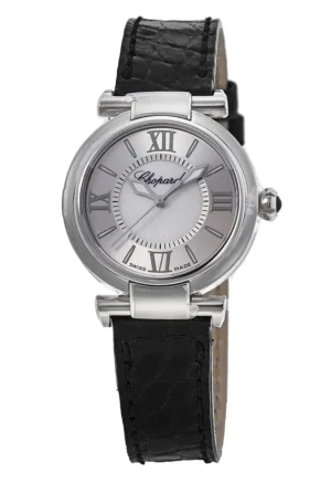 Imperiale Automatic 29mm Silver Dial Leather Strap Women's Watch 388563-3005