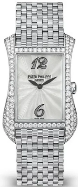 Gondolo Mother of Pearl Dial Diamond White Gold Women's Watch 4972/1G-001