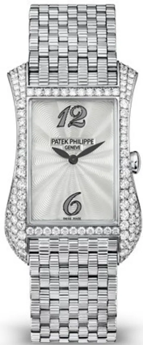Gondolo Mother of Pearl Dial Diamond White Gold Women's Watch 4972/1G-001