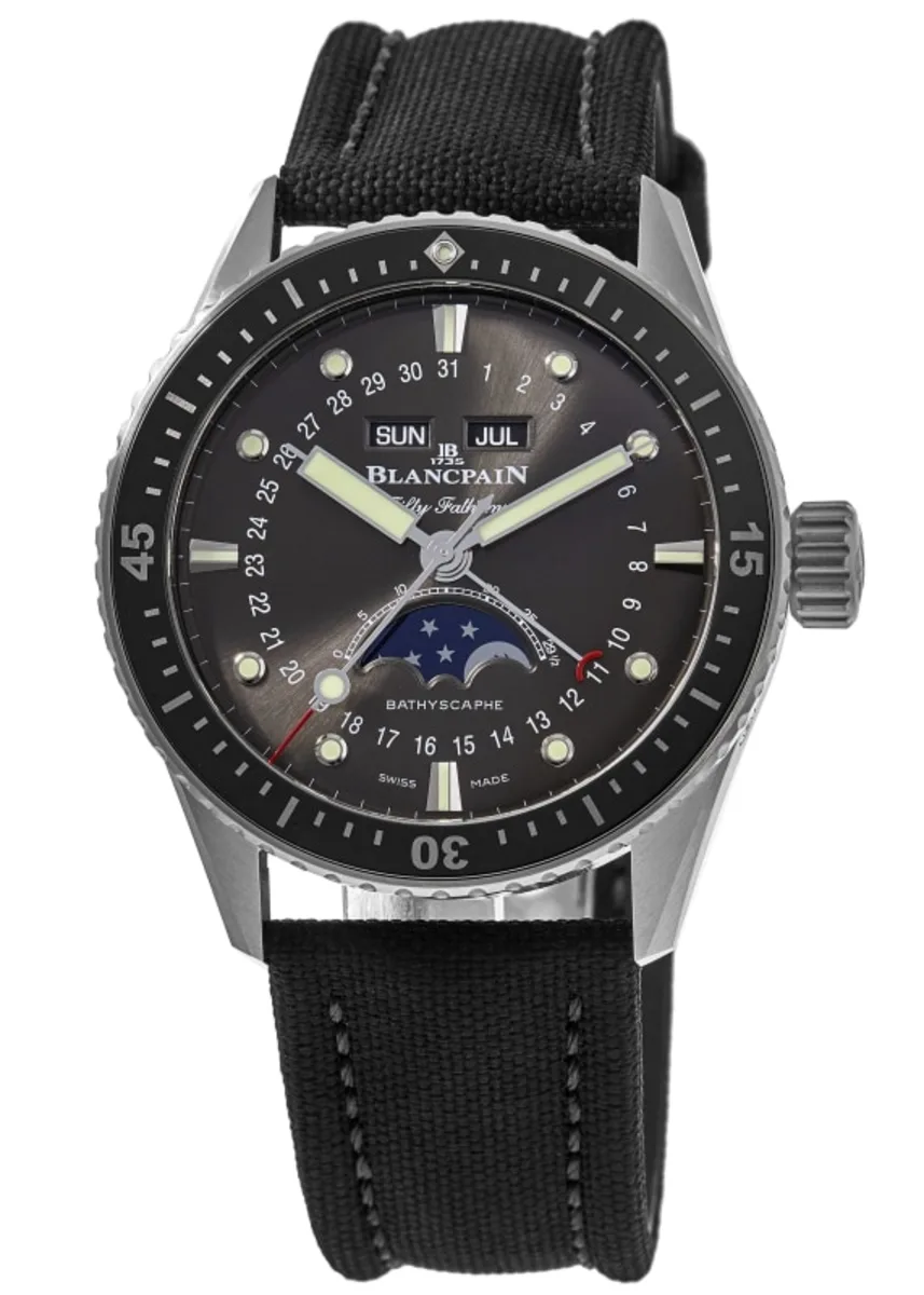 Fifty Fathoms Bathyscaphe Complete Calendar Men's Watch 5054-1110-B52A