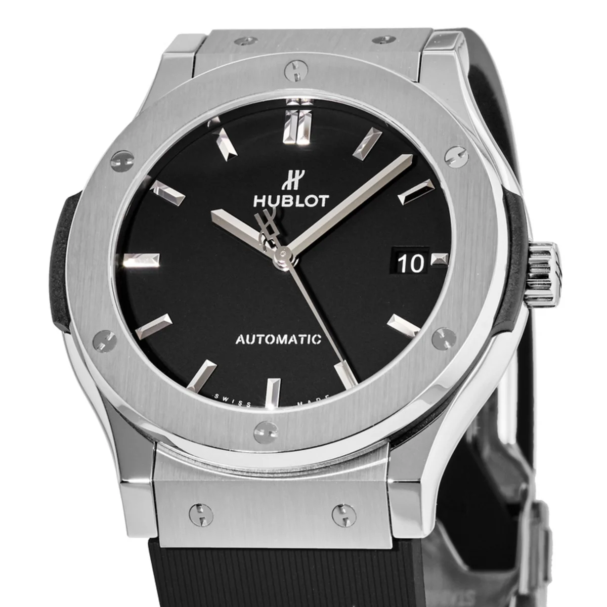 Classic Fusion Automatic 45mm Black Dial Titanium Men's Watch 511.NX.1171.RX - Image 2
