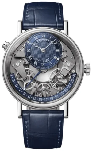 Tradition Tradition Automatic Blue Dial Leather Strap Men's Watch 7597BB/GY/9WU
