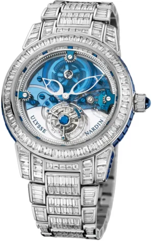 Royal Blue Mystery Tourbillon Men's Watch 799-99BAG-8BAG