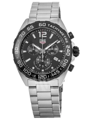 Formula 1 Quartz Chronograph Black Dial Steel Men's Watch CAZ1010.BA0842