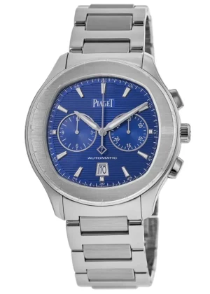 Polo Chronograph 42mm Automatic Blue Dial Steel Men's Watch G0A41006