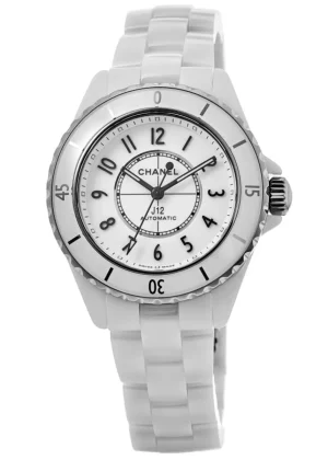 J12 White Dial Ceramic Women's Watch H5699