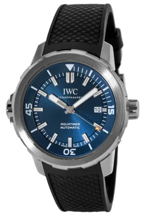 Aquatimer Automatic Expedition Jacques-Yves Cousteau Blue Dial Men's Watch IW329005