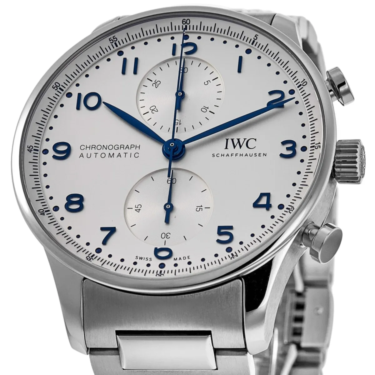 Portugieser Automatic Chronograph Silver Dial Steel Men's Watch IW371617 - Image 2