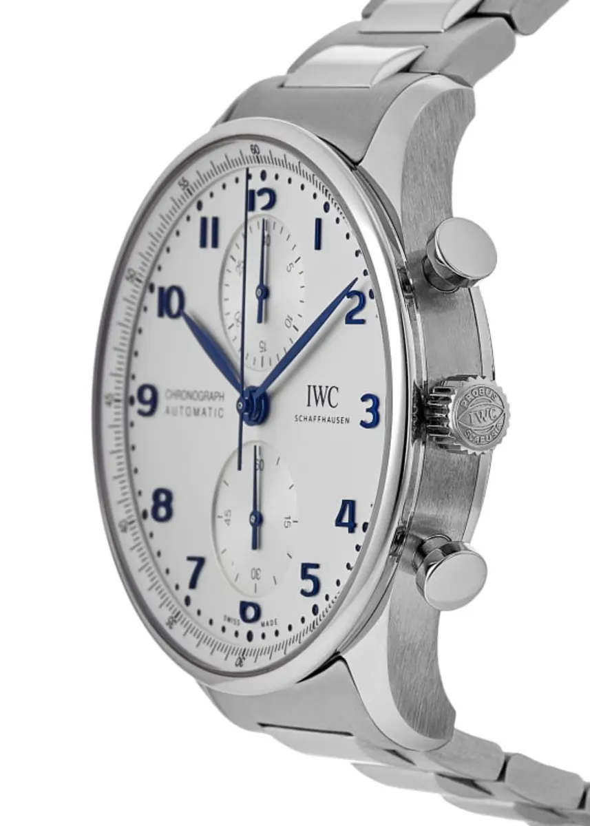 Portugieser Automatic Chronograph Silver Dial Steel Men's Watch IW371617 - Image 3