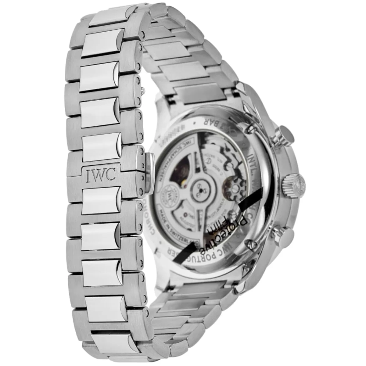 Portugieser Automatic Chronograph Silver Dial Steel Men's Watch IW371617 - Image 4