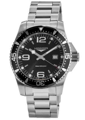 HydroConquest Quartz 44mm Black Dial Men's Watch L3.840.4.56.6