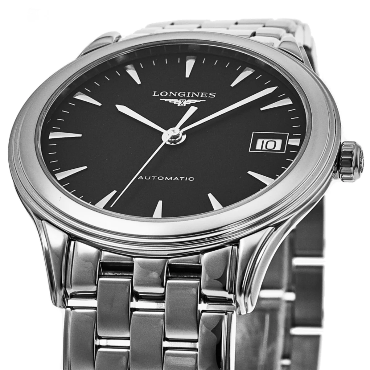 Flagship Automatic Black Dial Steel Unisex Watch L4.774.4.52.6 - Image 2