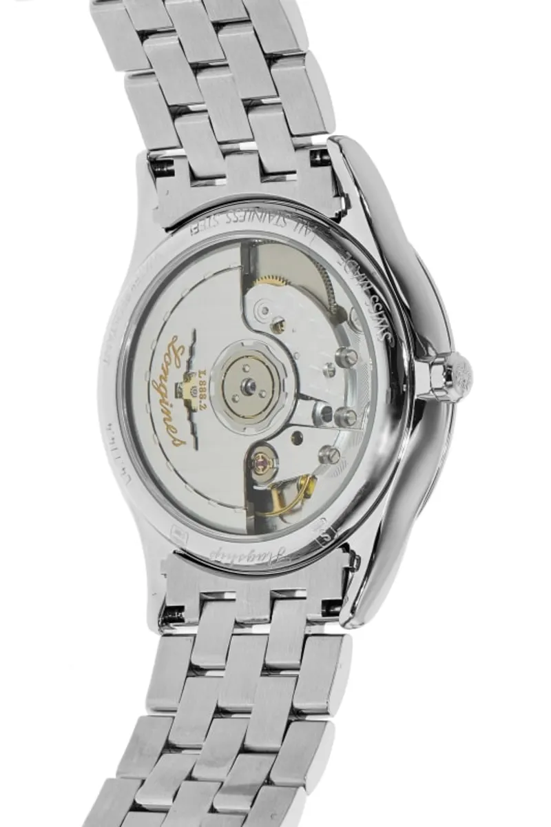 Flagship Automatic Black Dial Steel Unisex Watch L4.774.4.52.6 - Image 3