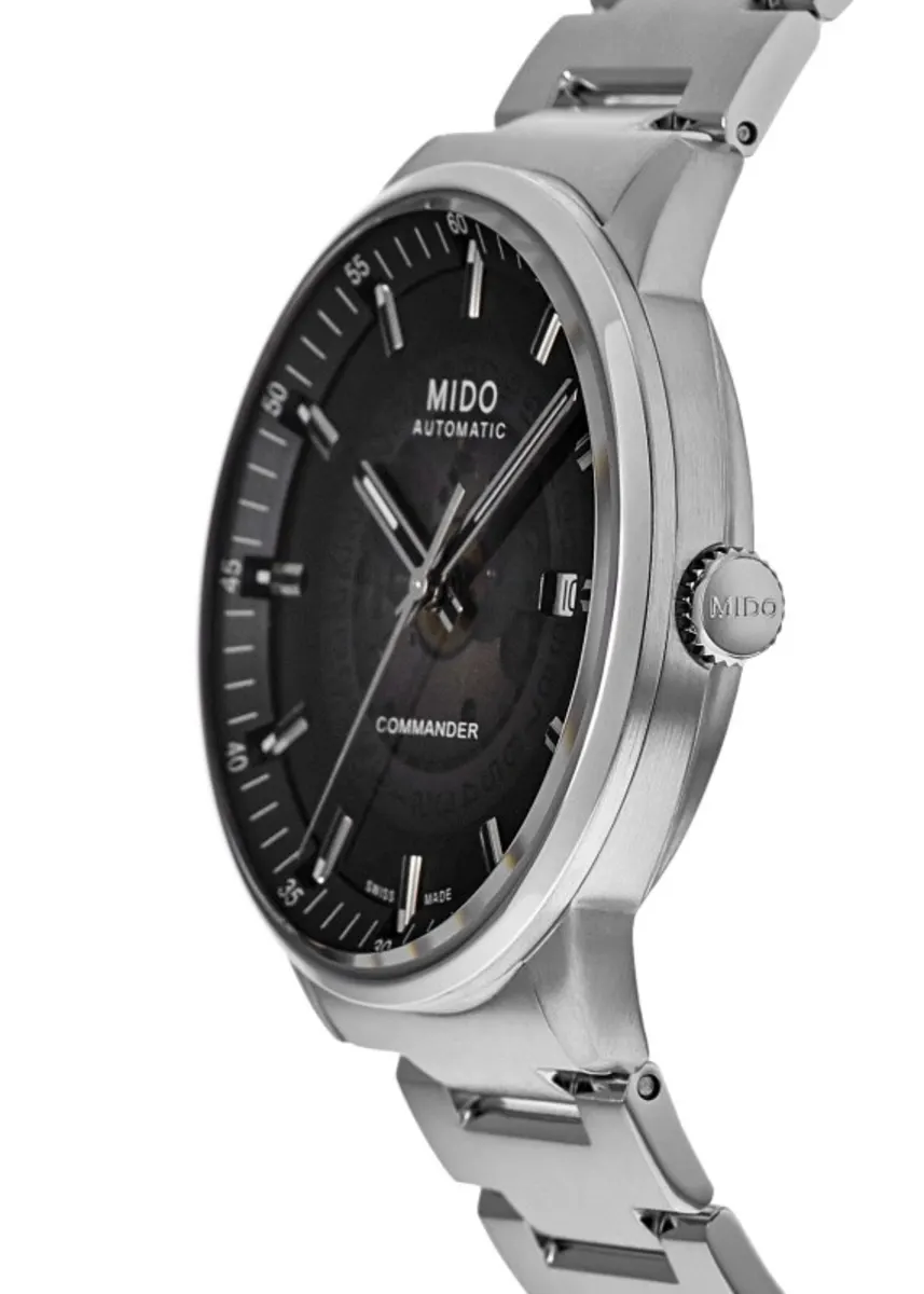 Commander Gradient Automatic Black Dial Steel Men's Watch M021.407.11.411.00 - Image 3