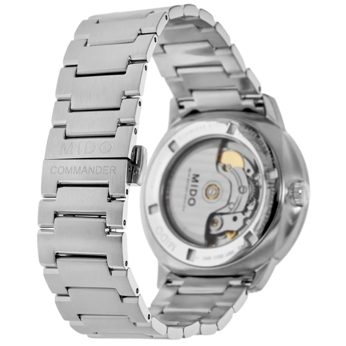 Commander Gradient Automatic Black Dial Steel Men's Watch M021.407.11.411.00 - Image 4