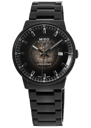 Commander Gradient Black Dial Black Steel Men's Watch M021.407.33.411.00