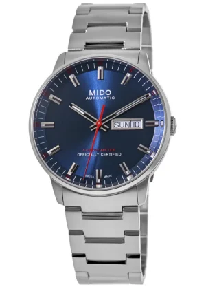 Commander Blue Dial Steel Men's Watch M021.431.11.041.00