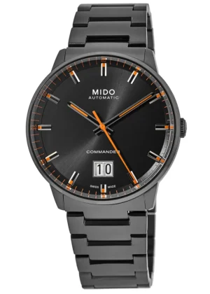 Commander Big Date Black Dial Grey Steel Men's Watch M021.626.33.051.00