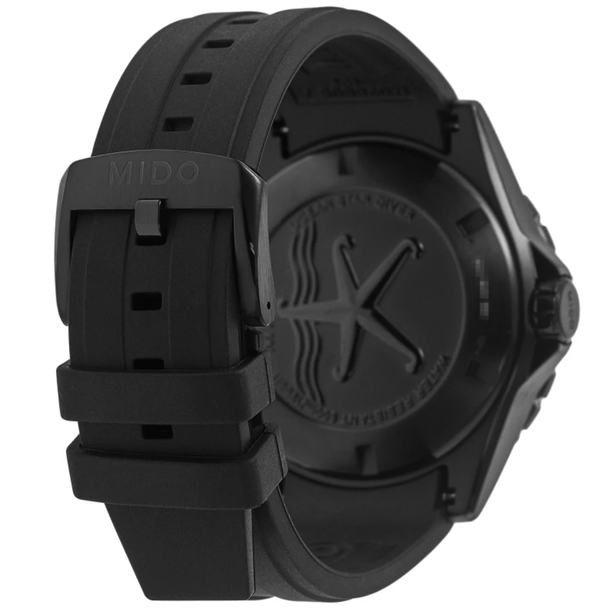 Ocean Star Diver 600 Black Dial Rubber Strap Men's Watch M026.608.37.051.00 - Image 4