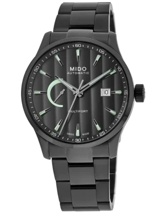 Multifort Power Reserve Anthracite Dial Black Steel Men's Watch M038.424.33.061.00