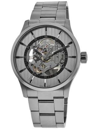 Multifort Skeleton Vertigo Rhodium Dial Steel Men's Watch M038.436.11.031.00